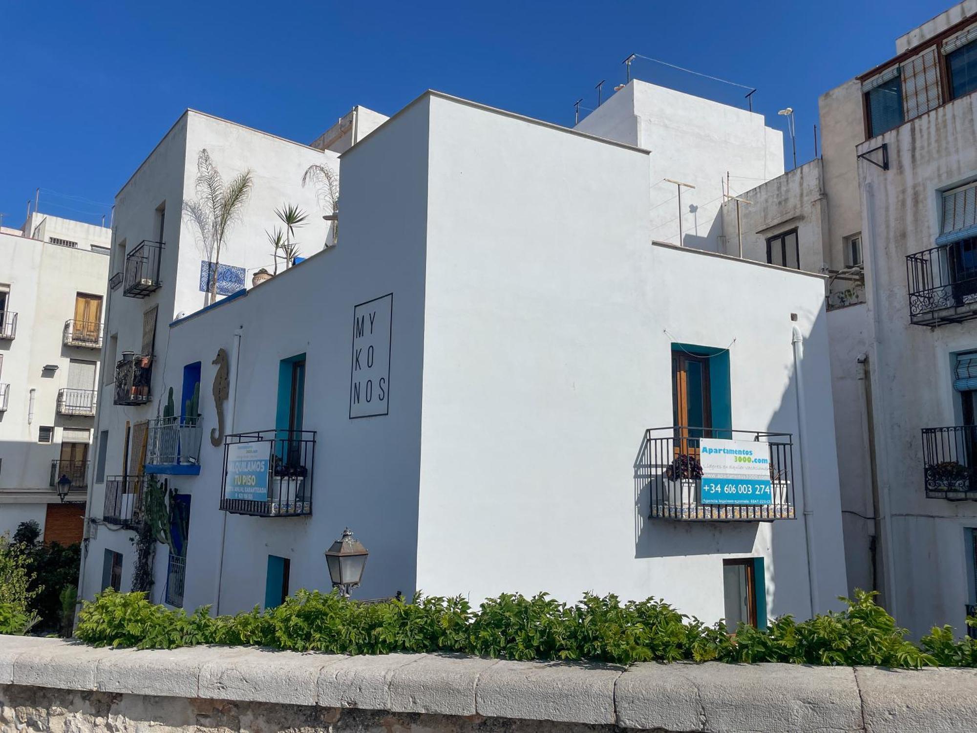 Apartamentos Mykonos 3000 Peñíscola Eksteriør bilde